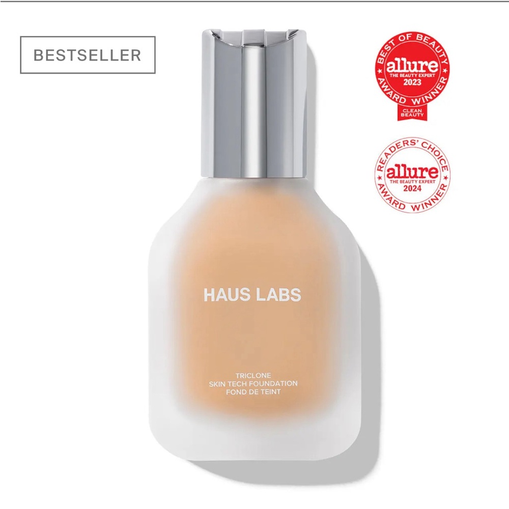 Haus Labs TRICLONE™ SKIN TECH MEDIUM COVERAGE FOUNDATION / shade Light Warm